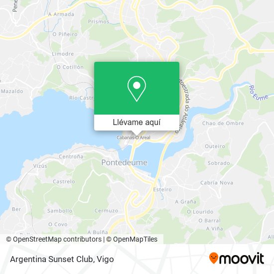 Mapa Argentina Sunset Club