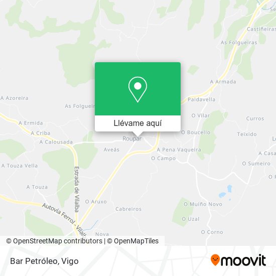 Mapa Bar Petróleo