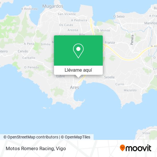 Mapa Motos Romero Racing