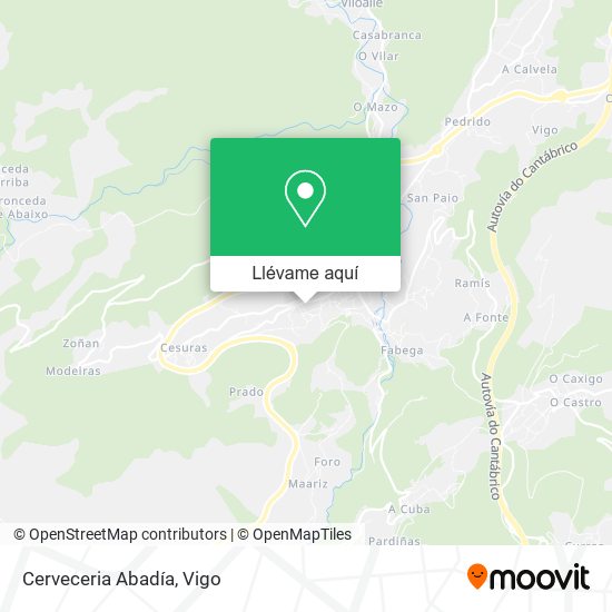 Mapa Cerveceria Abadía
