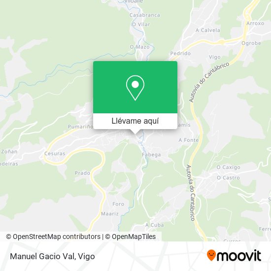 Mapa Manuel Gacio Val