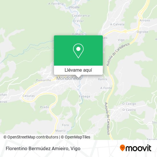 Mapa Florentino Bermúdez Amieiro