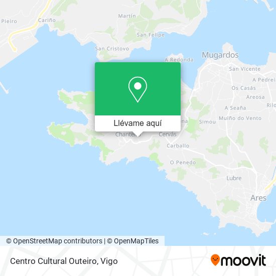 Mapa Centro Cultural Outeiro