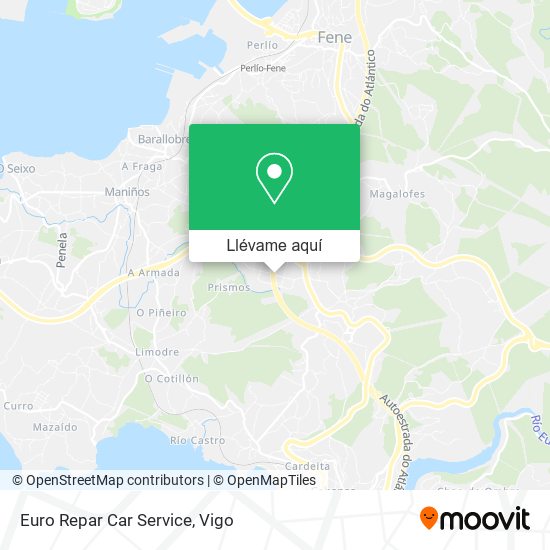 Mapa Euro Repar Car Service