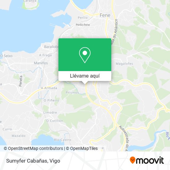 Mapa Sumyfer Cabañas