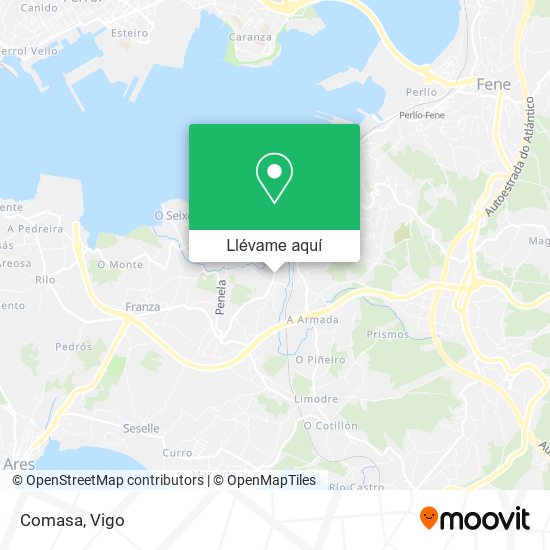 Mapa Comasa