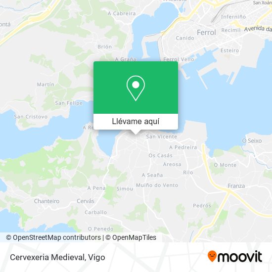 Mapa Cervexeria Medieval