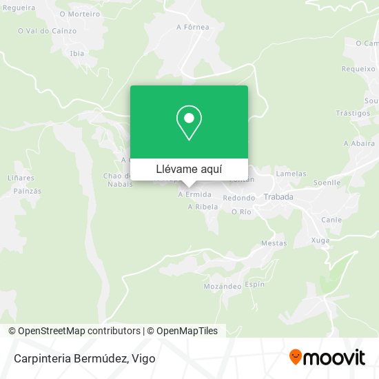 Mapa Carpinteria Bermúdez