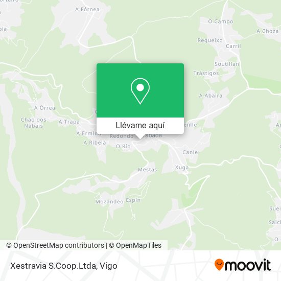 Mapa Xestravia S.Coop.Ltda