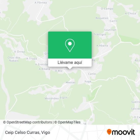 Mapa Ceip Celso Curras
