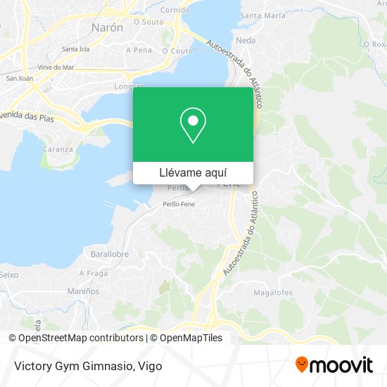 Mapa Victory Gym Gimnasio