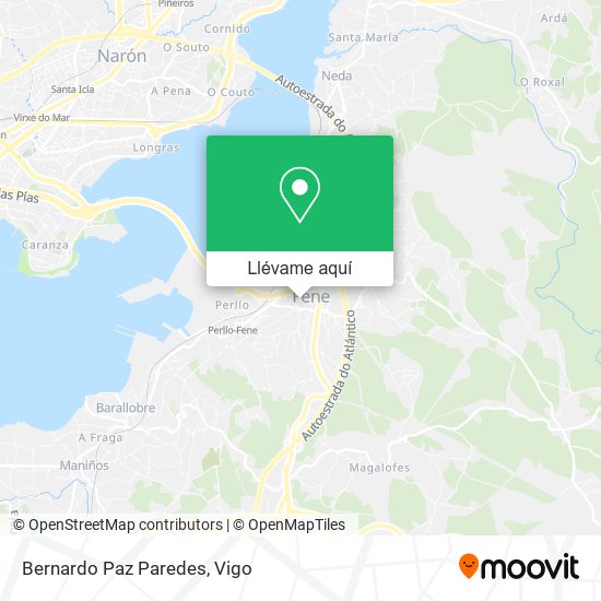 Mapa Bernardo Paz Paredes