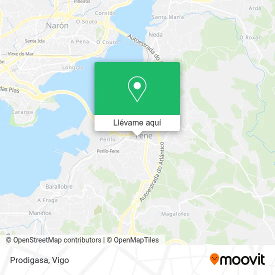 Mapa Prodigasa