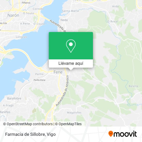 Mapa Farmacia de Sillobre