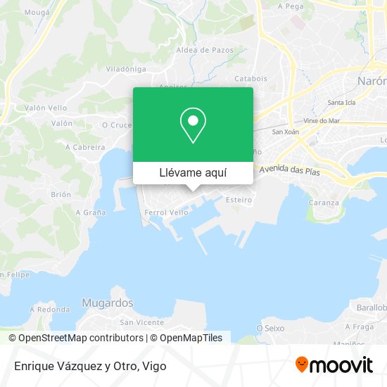 Mapa Enrique Vázquez y Otro