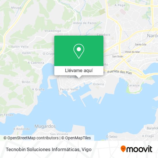Mapa Tecnobin Soluciones Informáticas