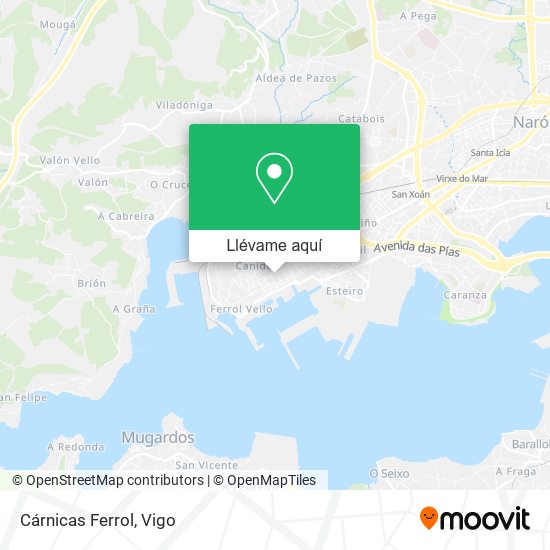 Mapa Cárnicas Ferrol
