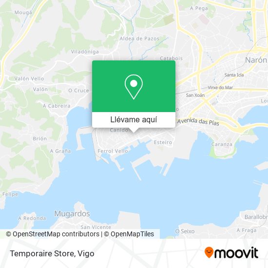 Mapa Temporaire Store