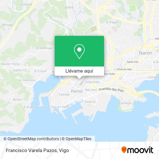 Mapa Francisco Varela Pazos