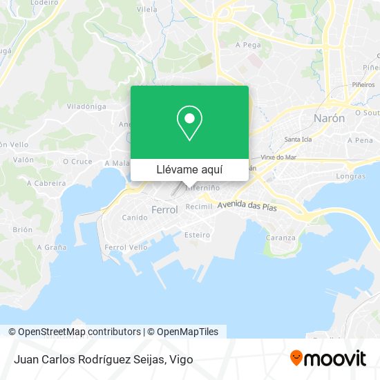 Mapa Juan Carlos Rodríguez Seijas