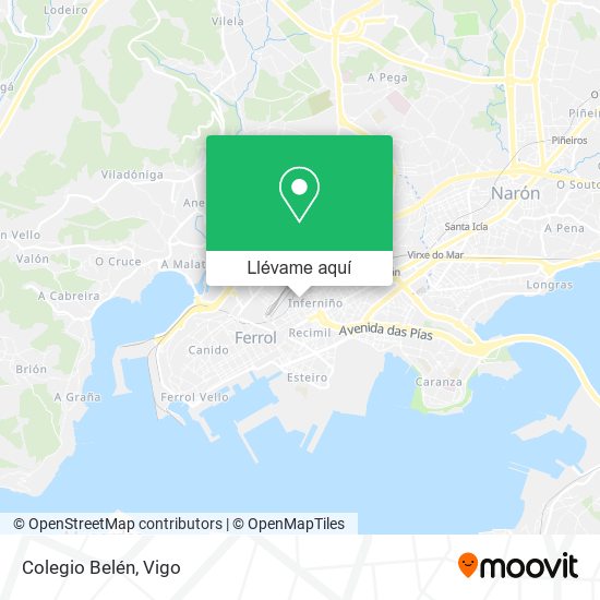 Mapa Colegio Belén