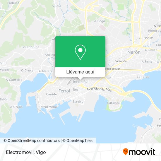 Mapa Electromovil