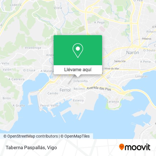 Mapa Taberna Paspallás