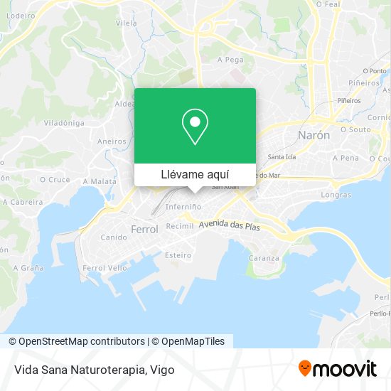 Mapa Vida Sana Naturoterapia