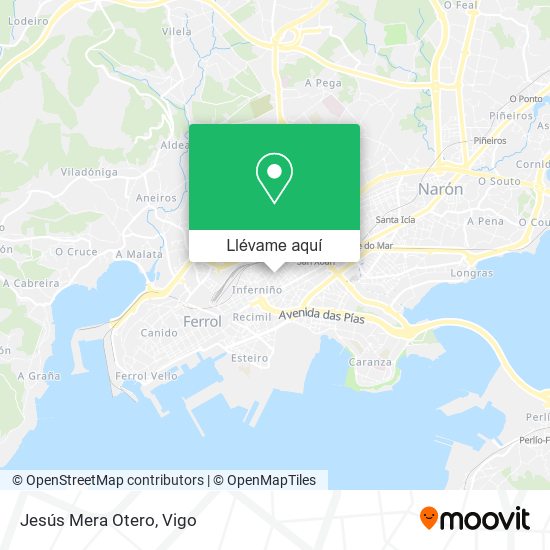 Mapa Jesús Mera Otero