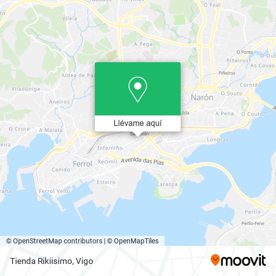 Mapa Tienda Rikiisimo