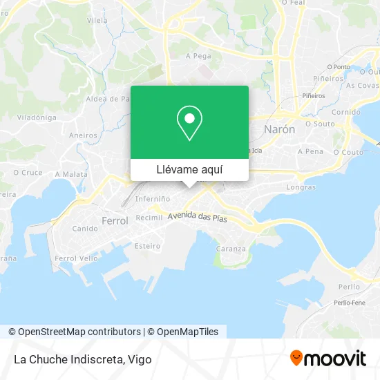 Mapa La Chuche Indiscreta