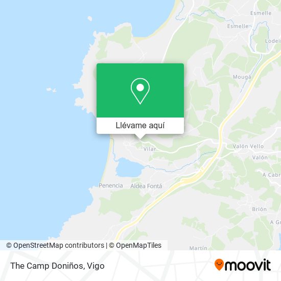 Mapa The Camp Doniños