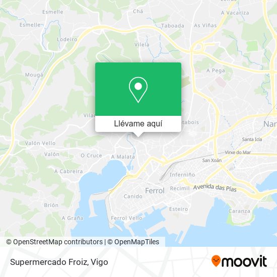 Mapa Supermercado Froiz
