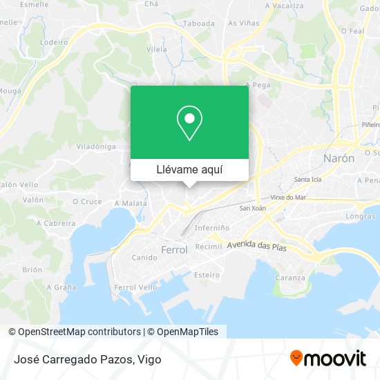 Mapa José Carregado Pazos