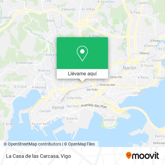 Mapa La Casa de las Carcasa