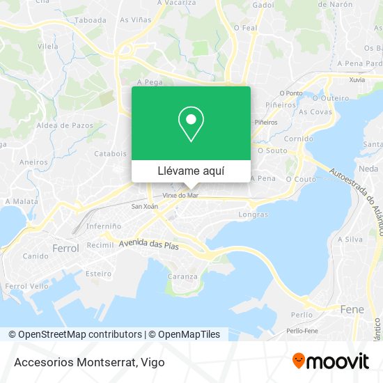 Mapa Accesorios Montserrat
