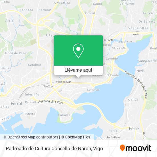 Mapa Padroado de Cultura Concello de Narón