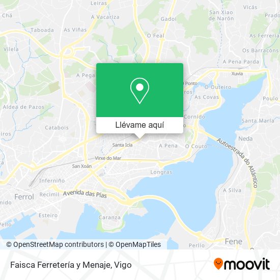 Mapa Faisca Ferretería y Menaje