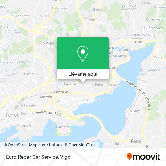 Mapa Euro Repar Car Service
