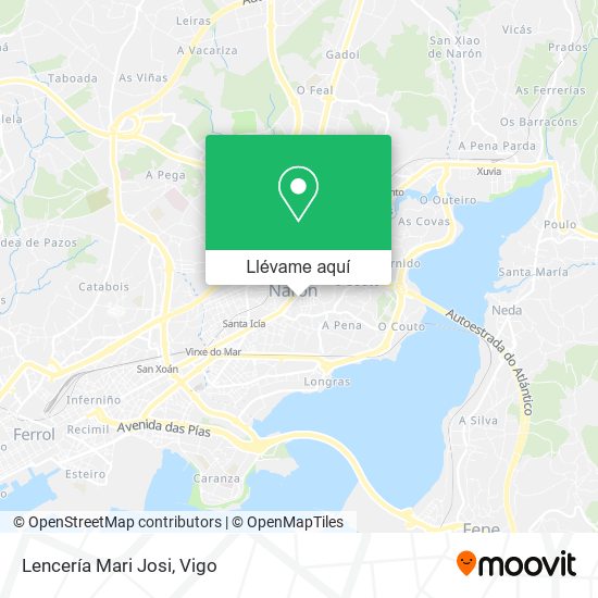Mapa Lencería Mari Josi