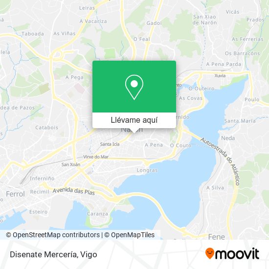 Mapa Disenate Mercería