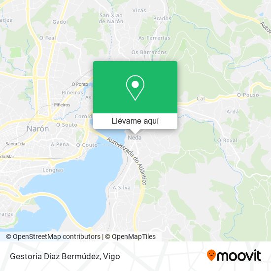 Mapa Gestoria Diaz Bermúdez