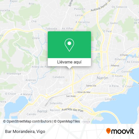 Mapa Bar Morandeira