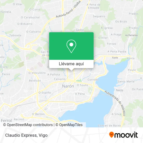 Mapa Claudio Express