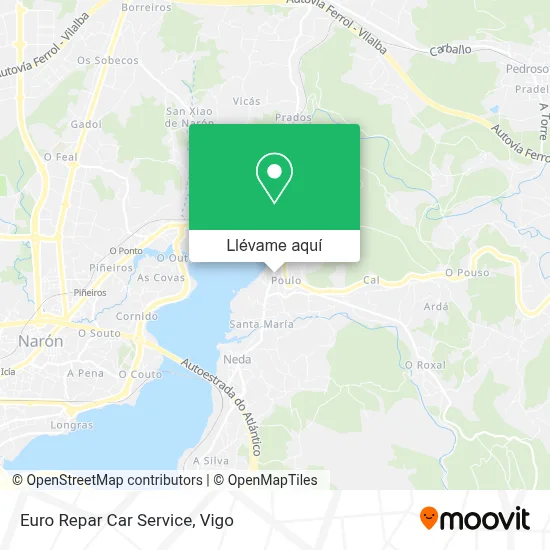 Mapa Euro Repar Car Service