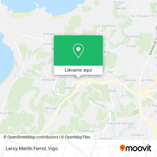 Mapa Leroy Merlín Ferrol
