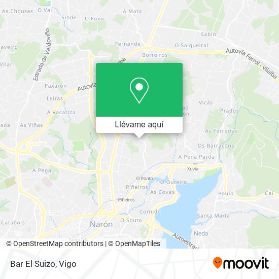 Mapa Bar El Suizo