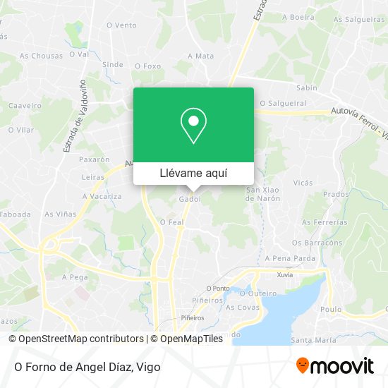 Mapa O Forno de Angel Díaz