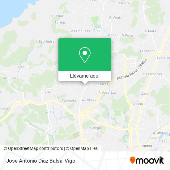 Mapa Jose Antonio Diaz Balsa