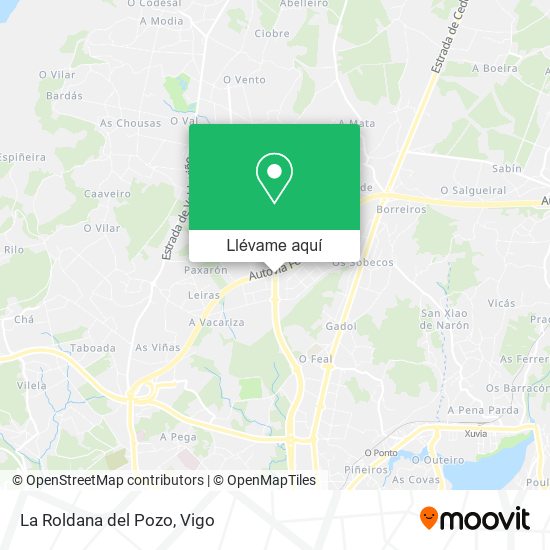 Mapa La Roldana del Pozo